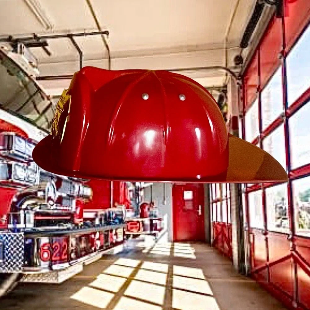 Tee-tot Kids Firefighter Costume with Helmet Size 5-6 - Picture 4 of 7